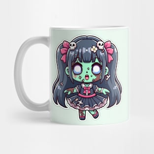 Zombie Kawaii Fashion Girl Mug